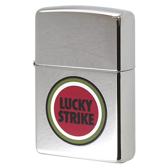 絶版/ヴィンテージ Zippo ジッポー 中古 2013年製造 250 LUCKY STRIKE RED 1210007  [N]未使用・新品