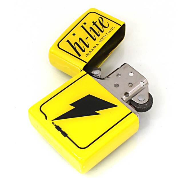絶版/ヴィンテージ Zippo ジッポー 中古 2011年製造hi-lite 稲妻