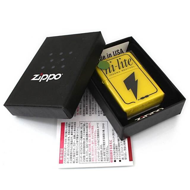 絶版/ヴィンテージ Zippo ジッポー 中古 2011年製造hi-lite 稲妻