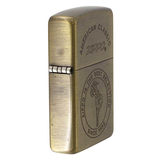 絶版/ヴィンテージ Zippo ジッポー 中古 2002年製造Windy ウィンディ