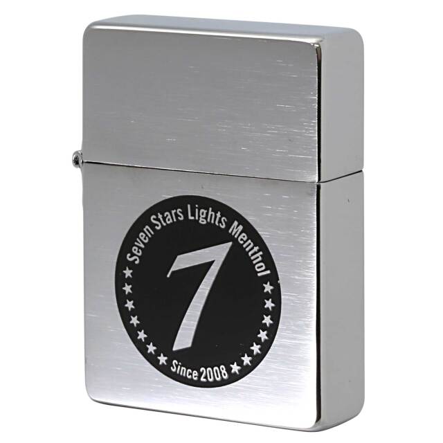 絶版/ヴィンテージ Zippo ジッポー 中古 2007年製造 Seven Stars Menthol セブンスター 1935レプリカ  [N]未使用・新品