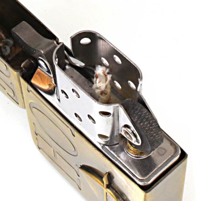 絶版/ヴィンテージ Zippo ジッポー 中古 2007年製造1941レプリカ 50