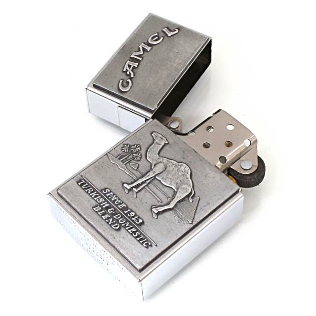 絶版/ヴィンテージ Zippo ジッポー 中古 1997年製造キャメル