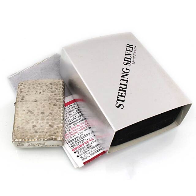 絶版/ヴィンテージ Zippo ジッポー 中古 2012年製造スターリング