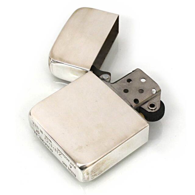 絶版/ヴィンテージ Zippo ジッポー 中古 2007年製造スターリング