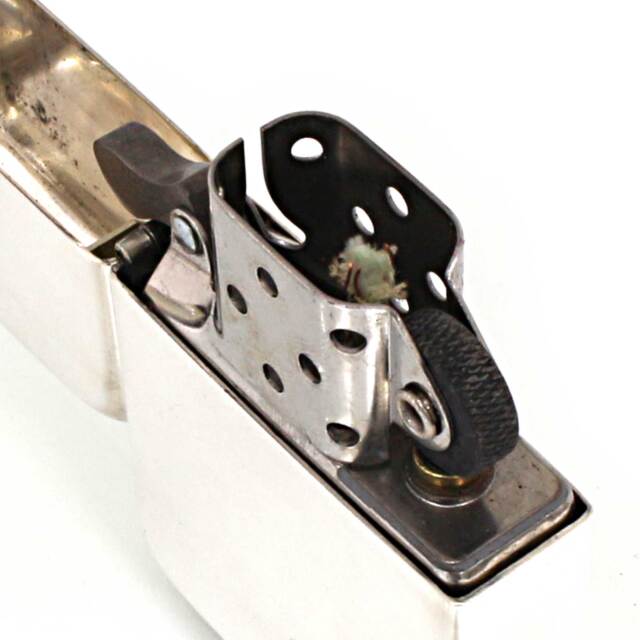 絶版/ヴィンテージ Zippo ジッポー 中古 2007年製造スターリング