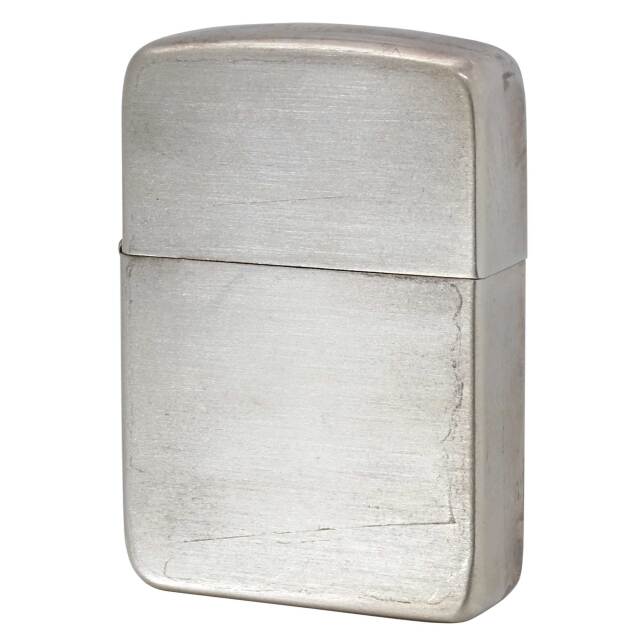 絶版/ヴィンテージ Zippo ジッポー 中古 2012年製造 スターリングシルバー 1941レプリカ サテーナ No.24  [C]使用感あり傷汚れあり
