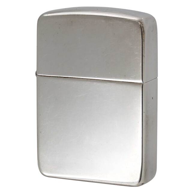 絶版/ヴィンテージ Zippo ジッポー 中古 2013年製造 スターリングシルバー 1941レプリカ 鏡面  No.23  [B]使用感ありやや傷汚れあり