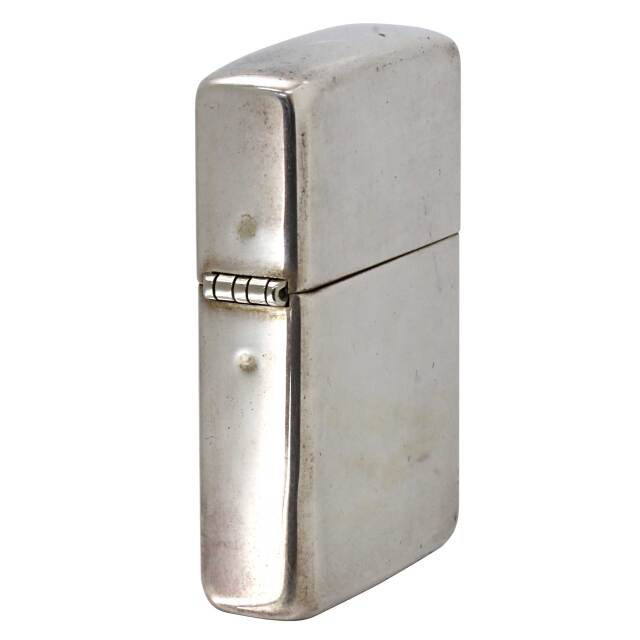 絶版/ヴィンテージ Zippo ジッポー 中古 2007年製造スターリング