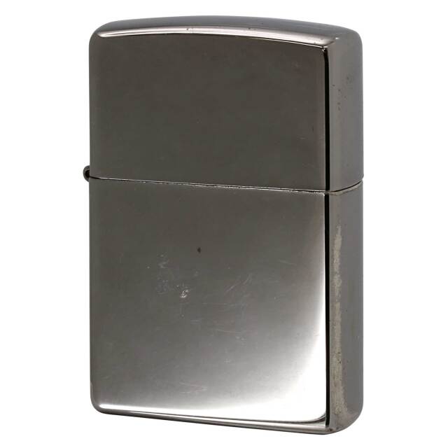絶版/ヴィンテージ Zippo ジッポー 中古 2015年製造 ブラックアイス No.150  [C]使用感あり傷汚れあり
