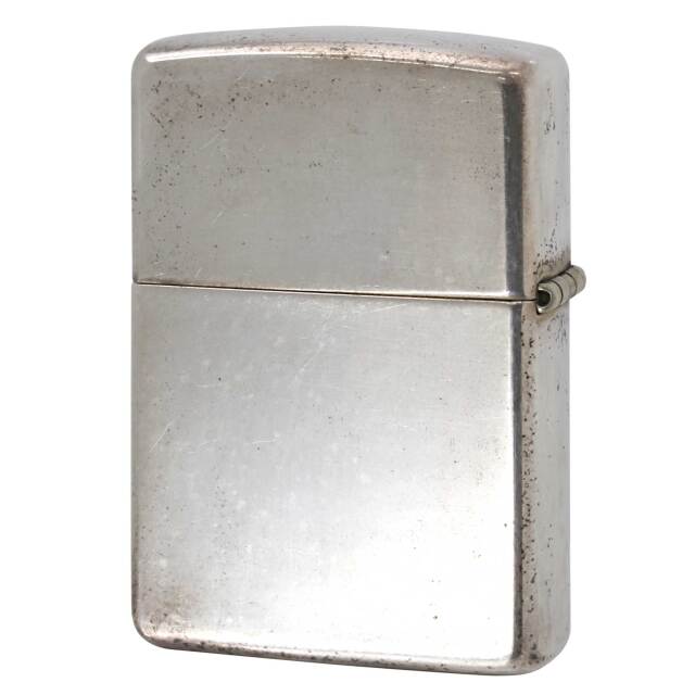 絶版/ヴィンテージ Zippo ジッポー 中古 2002年製造純銀 スターリング