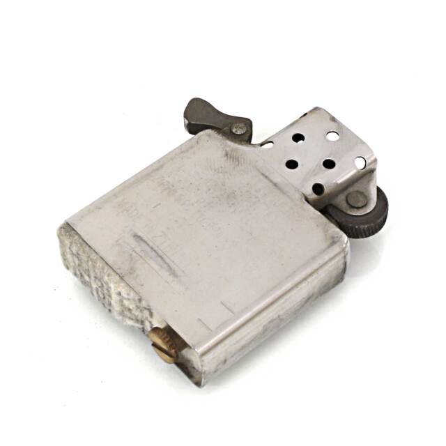 絶版/ヴィンテージ Zippo ジッポー 中古 2002年製造純銀 スターリング