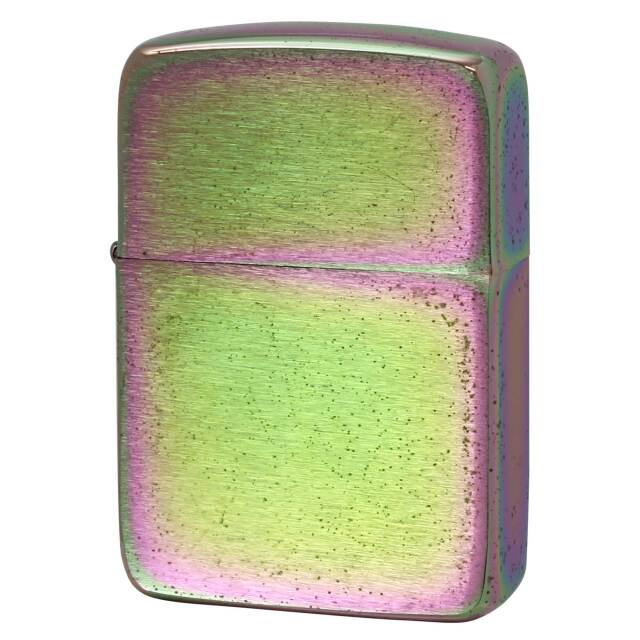 絶版/ヴィンテージ Zippo ジッポー 中古 2009年製造 1941レプリカ スペクトラム つや消し  [C]使用感あり傷汚れあり