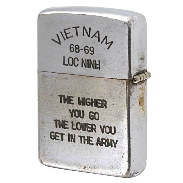 絶版/ヴィンテージ Zippo ジッポー 中古 1968年製造ベトナムZIPPO THE