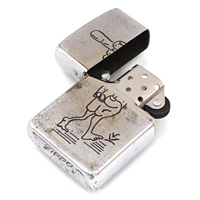 絶版/ヴィンテージ Zippo ジッポー 中古 1968年製造ベトナムZIPPO THE
