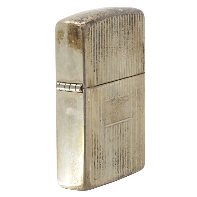 絶版/ヴィンテージ Zippo ジッポー 中古 1999年製造純銀 スターリング
