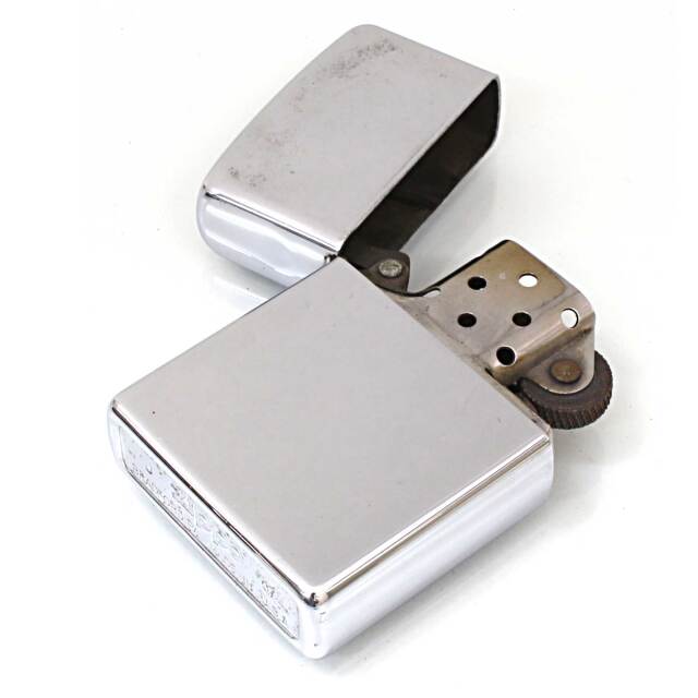 zippoジッポーヴィンテージ1959年製造　ヒンジリペア済み 絶版/ヴィンテージ Zippo ジッポー 中古 2007年製造ハイポリッシュ