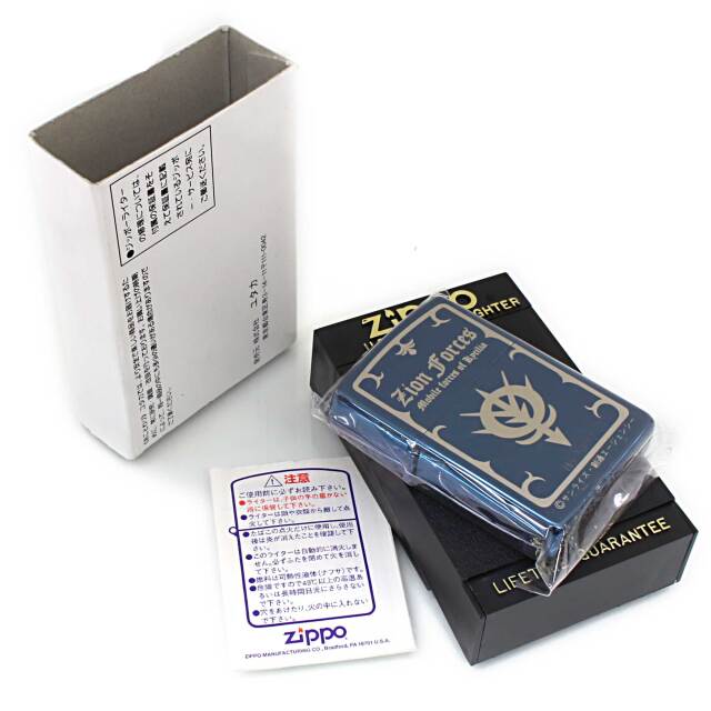 絶版/ヴィンテージ Zippo ジッポー 中古 1998年製造ガンダム ジオン軍