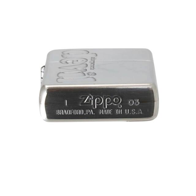 絶版/ヴィンテージ Zippo ジッポー 中古 2003年製造デビルエキゾースト
