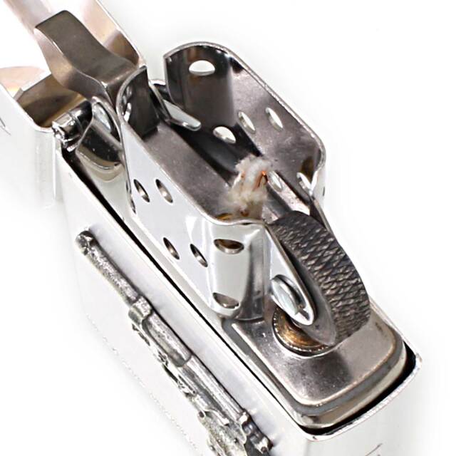 絶版/ヴィンテージ Zippo ジッポー 中古 2003年製造WALTHER P38