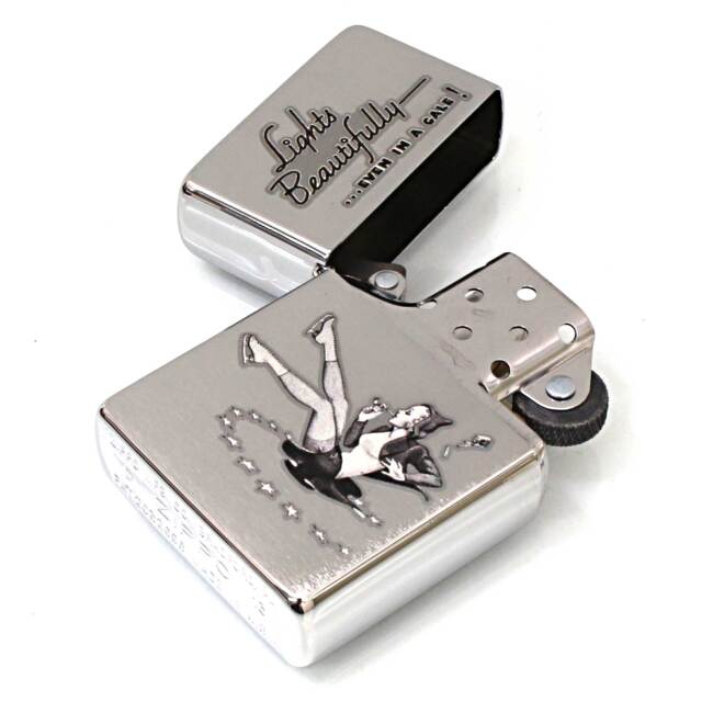 絶版/ヴィンテージ Zippo ジッポー 中古 2013年製造1937レプリカ 28537