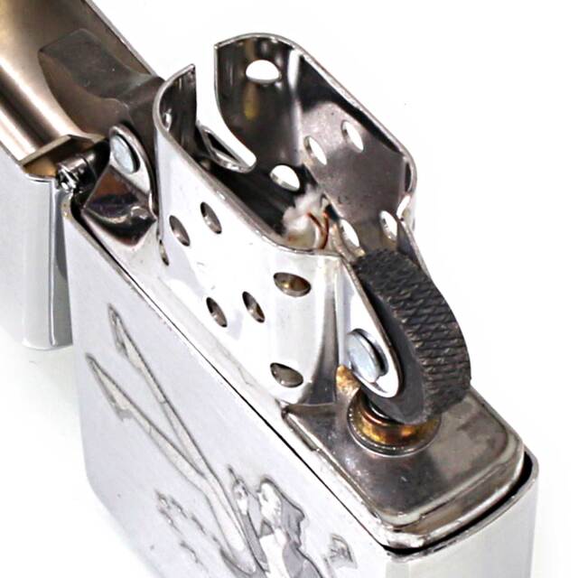 絶版/ヴィンテージ Zippo ジッポー 中古 2013年製造1937レプリカ 28537