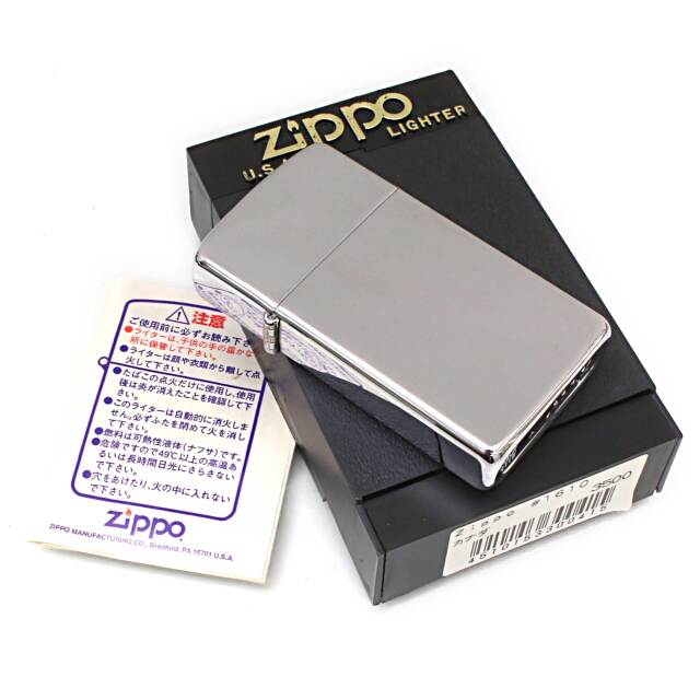 絶版/ヴィンテージ Zippo ジッポー 中古 2000年製造＃1610 スリム