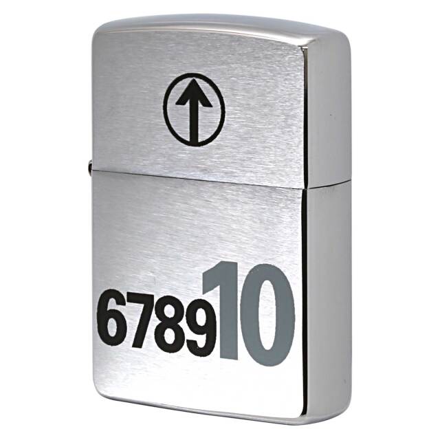 絶版/ヴィンテージ Zippo ジッポー 中古 1998年製造 ZIPPO R.Newbold アールニューボールド 数字 ナンバー  678910  [S]ほぼ新品同様