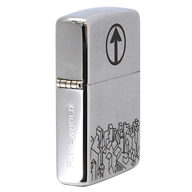 R 1点物　輸入　大型　彫刻　ヴィンテージ　ピエロ 絶版/ヴィンテージ Zippo ジッポー 中古 2003年製造ZIPPO R