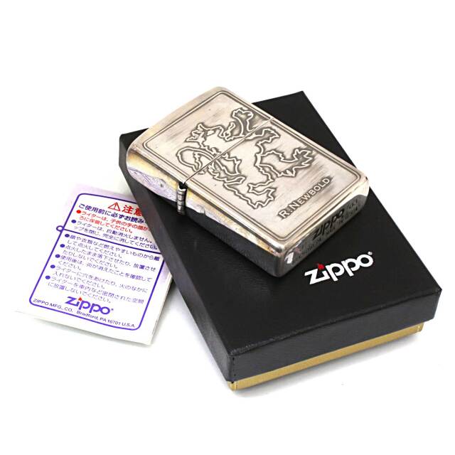 絶版/ヴィンテージ Zippo ジッポー 中古 2003年製造ZIPPO R
