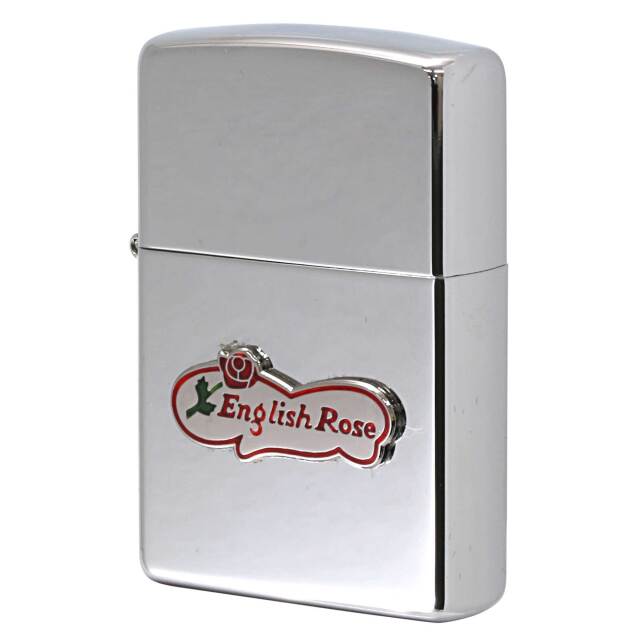 絶版/ヴィンテージ Zippo ジッポー 中古 2004年製造 ZIPPO Paul Smith ポール・スミス 試作品 English Rose メタル  [S]ほぼ新品同様