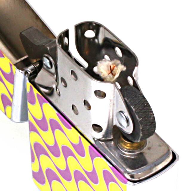 絶版/ヴィンテージ Zippo ジッポー 中古 2003年製造ZIPPO Paul Smith