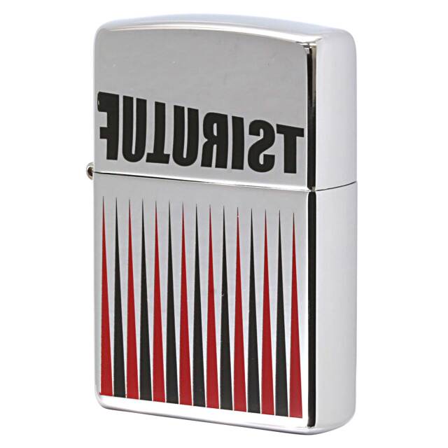 絶版/ヴィンテージ Zippo ジッポー 中古 2002年製造 ZIPPO Paul Smith ポール・スミス 試作品  Futurist フューチャリスト  [S]ほぼ新品同様