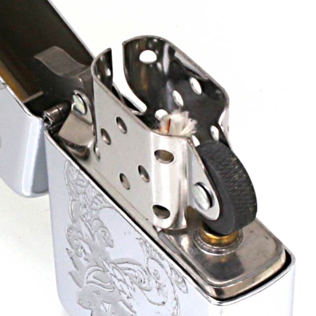 絶版/ヴィンテージ Zippo ジッポー 中古 2002年製造ZIPPO Paul Smith