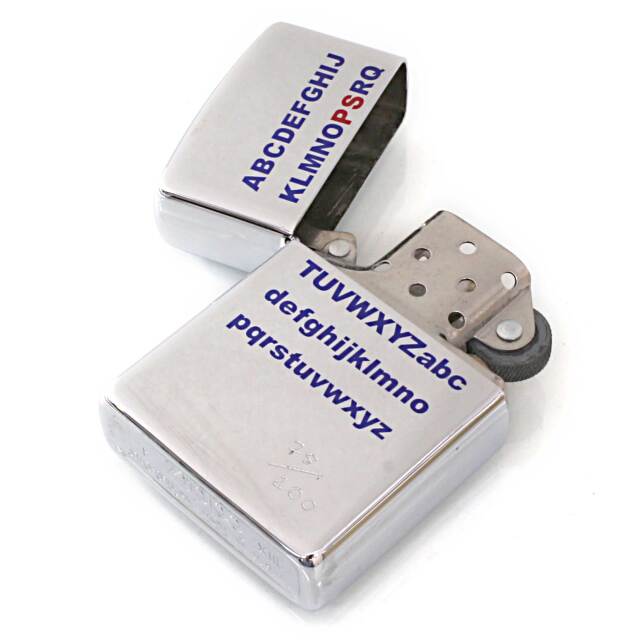 絶版/ヴィンテージ Zippo ジッポー 中古 1997年製造ZIPPO Paul Smith