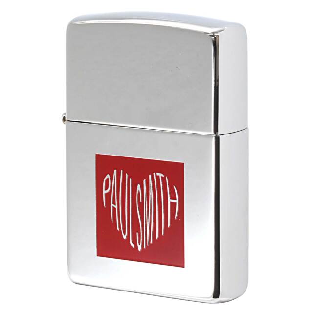 絶版/ヴィンテージ Zippo ジッポー 中古 2002年製造 ZIPPO Paul Smith ポール・スミス ハート レッド  [S]ほぼ新品同様