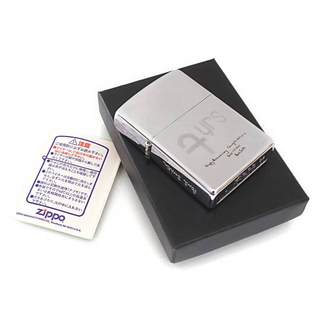 絶版/ヴィンテージ Zippo ジッポー 中古 2002年製造ZIPPO Paul