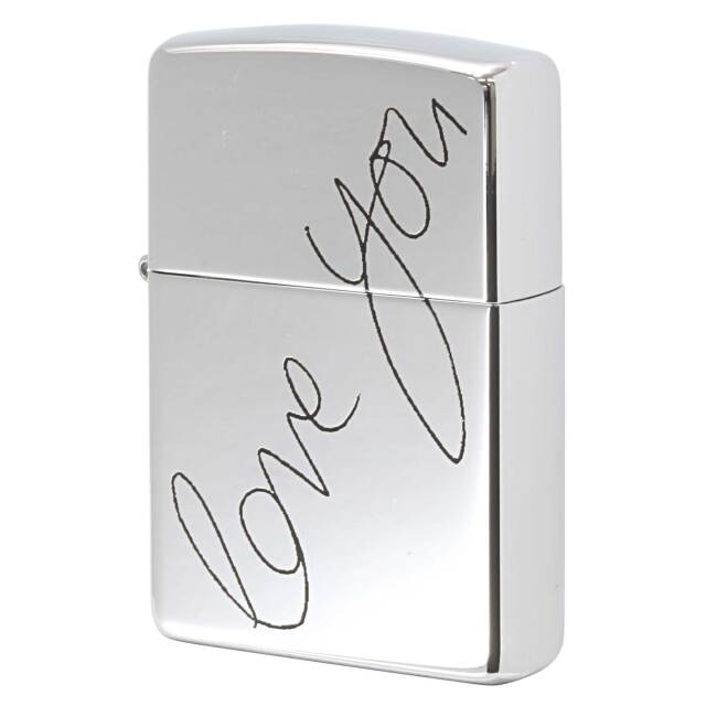 絶版/ヴィンテージ Zippo ジッポー 中古 2002年製造 ZIPPO Paul Smith ポール・スミス Love You  [S]ほぼ新品同様