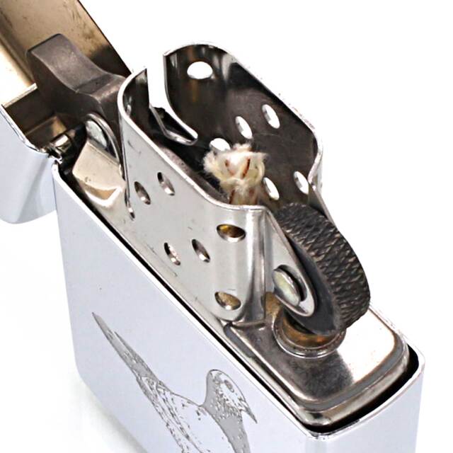 絶版/ヴィンテージ Zippo ジッポー 中古 2001年製造ZIPPO Paul