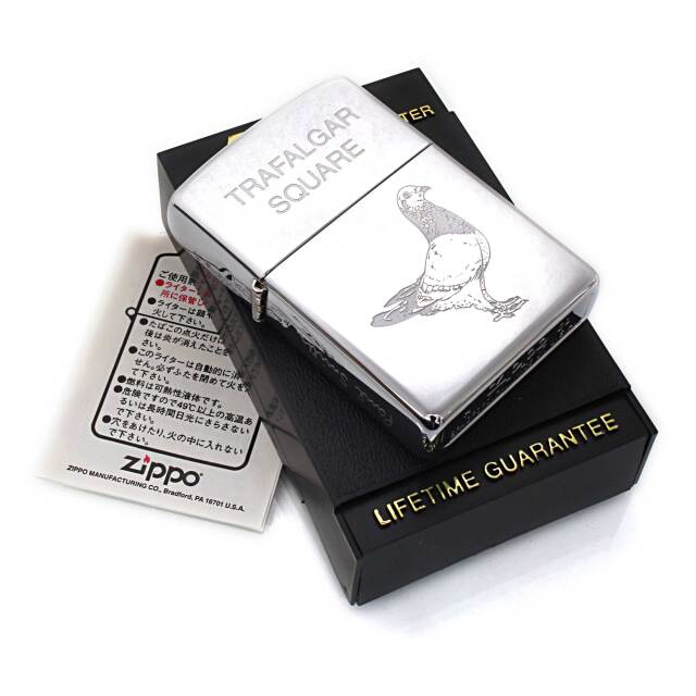 絶版/ヴィンテージ Zippo ジッポー 中古 2001年製造ZIPPO Paul