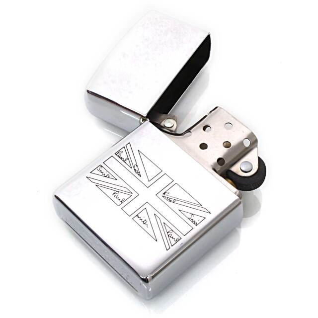 絶版/ヴィンテージ Zippo ジッポー 中古 2001年製造ZIPPO Paul Smith