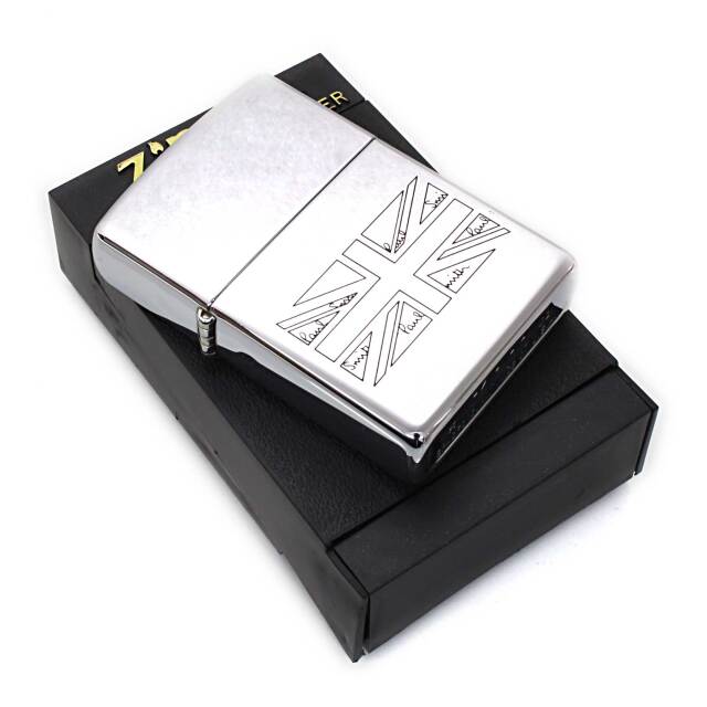 絶版/ヴィンテージ Zippo ジッポー 中古 2001年製造ZIPPO Paul Smith