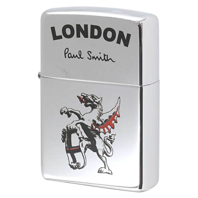 絶版/ヴィンテージ Zippo ジッポー 中古 2002年製造 ZIPPO Paul Smith ドラゴン  [S]ほぼ新品同様