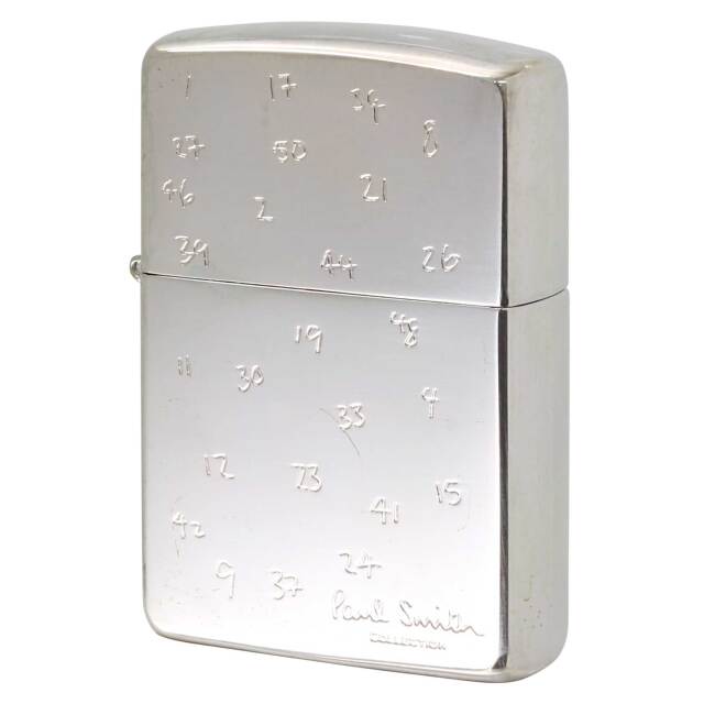 絶版/ヴィンテージ Zippo ジッポー 中古 1996年製造 ZIPPO Paul Smith Collection Random Number ランダム数字  [N]未使用・新品