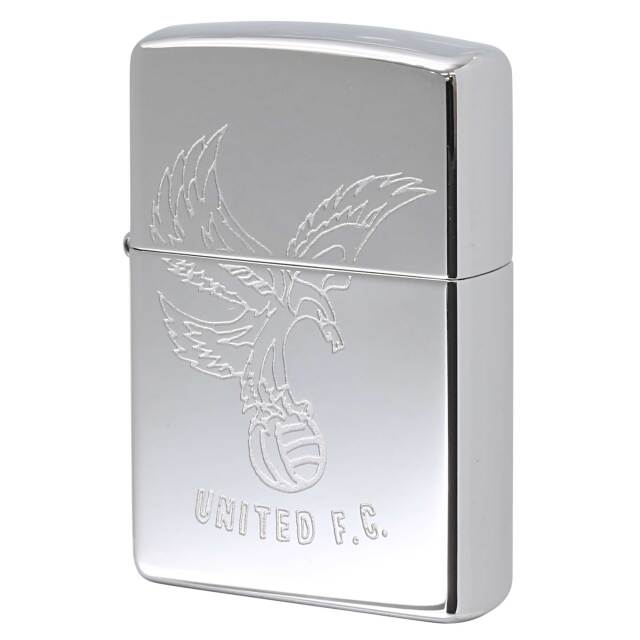 絶版/ヴィンテージ Zippo ジッポー 中古 2001年製造 ZIPPO Paul Smith United F.C.  [S]ほぼ新品同様