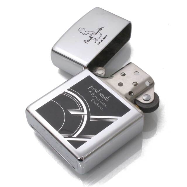 絶版/ヴィンテージ Zippo ジッポー 中古 1997年製造ZIPPO Paul Smith