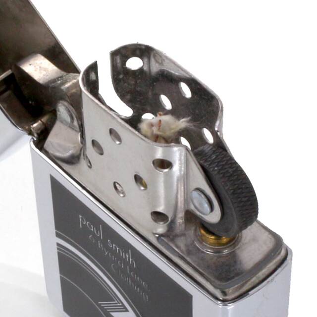 絶版/ヴィンテージ Zippo ジッポー 中古 1997年製造ZIPPO Paul Smith