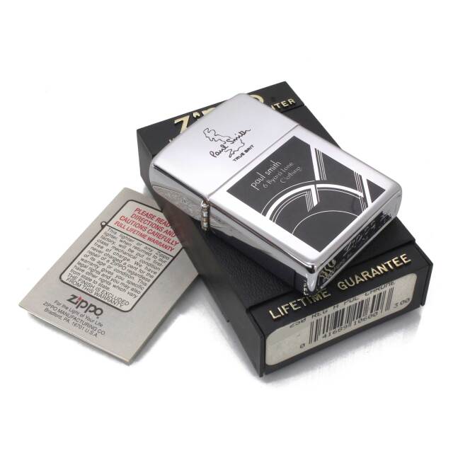 絶版/ヴィンテージ Zippo ジッポー 中古 1997年製造ZIPPO Paul Smith
