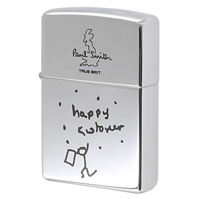 【新品未使用】ZIPPO ポールスミスハンガー TRUE BRIT 絶版/ヴィンテージ Zippo ジッポー 中古 1997年製造ZIPPO Paul Smith
