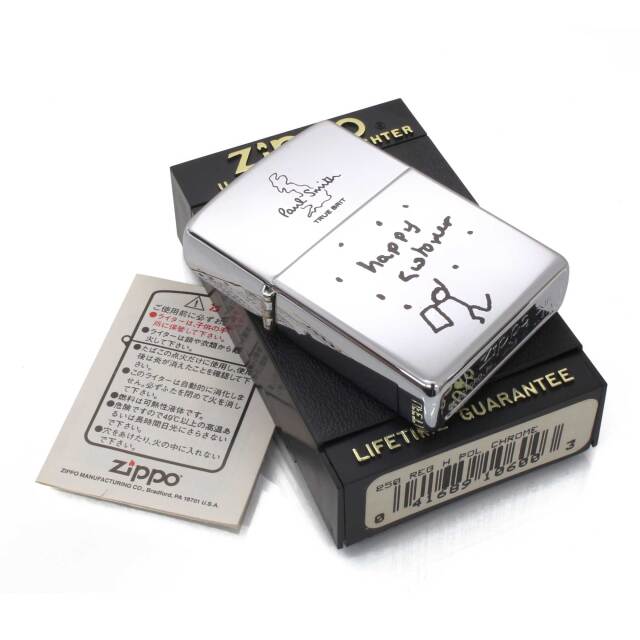 絶版/ヴィンテージ Zippo ジッポー 中古 1997年製造ZIPPO Paul Smith